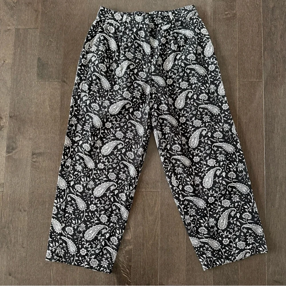 Revolve Cleobella Dana Trouser Paisley Cropped Organic Cotton‎ Size XS